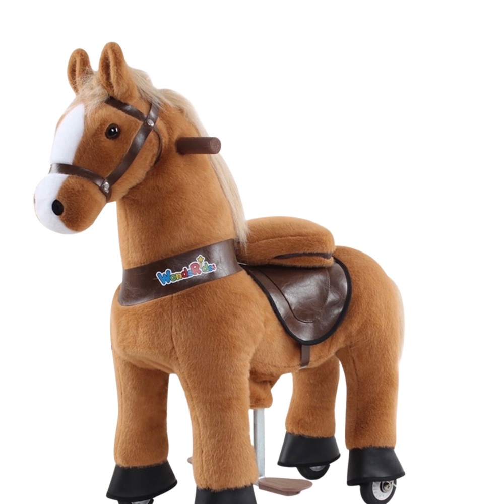 Wonderides ride-on pony cycle horse ride on
Age 3-4

Last one